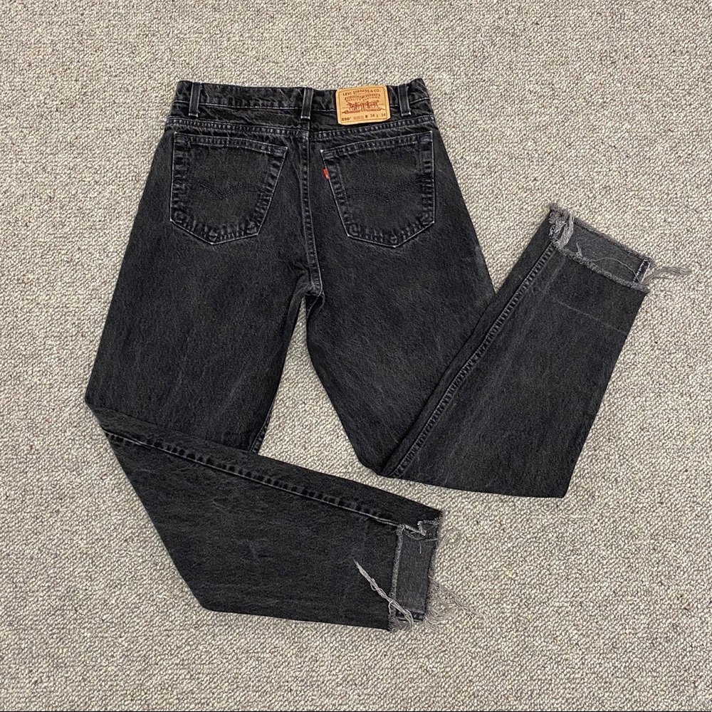 Vintage 80’s Black 550 Levi’s Boyfriend Jeans!